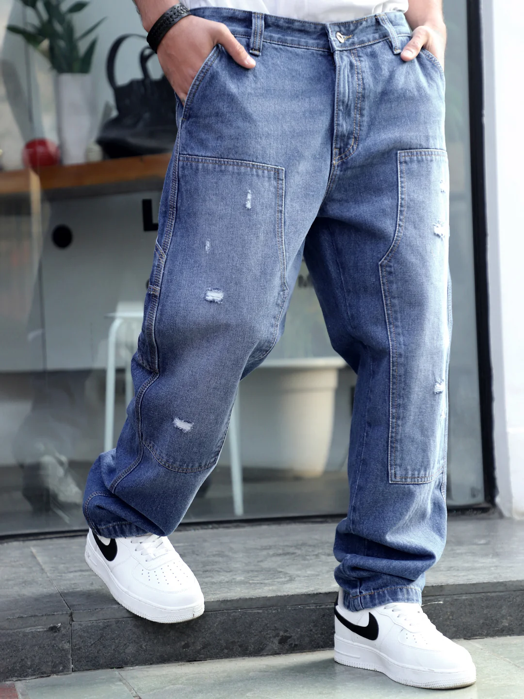 Royal Stitch Blue Denim Jeans